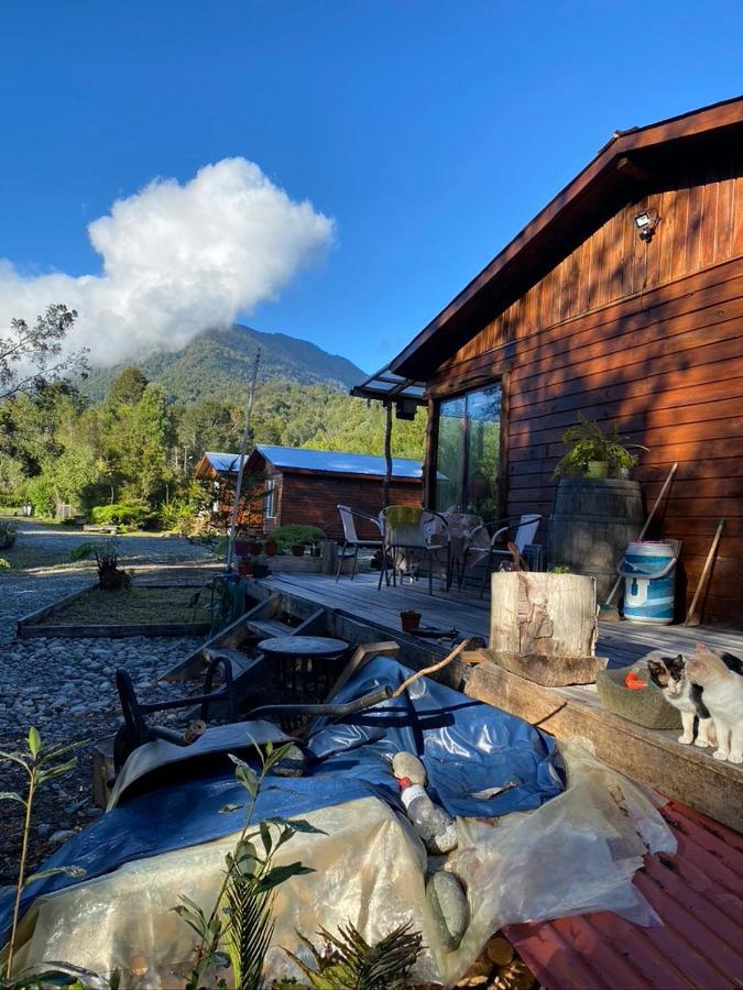 Cabanas & Tinajas Entre Volcanes オルノピレン エクステリア 写真